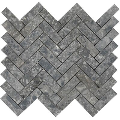 PIATRAONLINE Mozaic Marmura Ceppo Grey Chevron Mata PIATRAONLINE Mozaic Marmura Ceppo Grey Chevron Mata