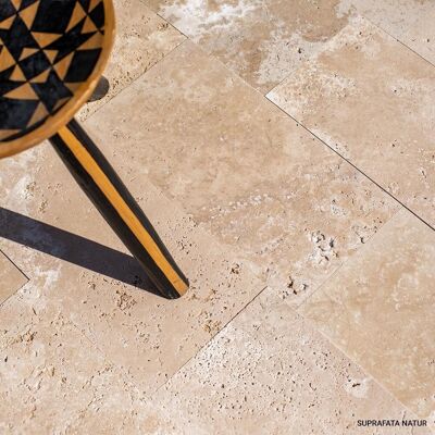 PIATRAONLINE Travertin Classic Cross Cut Periat, 40.6 x 20.3 x 1.2 cm PIATRAONLINE Travertin Classic Cross Cut Periat, 40.6 x 20.3 x 1.2 cm