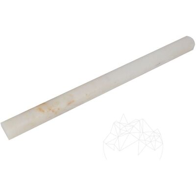 PIATRAONLINE Bagheta M1 Marmura Arabescato Oro, 2 x 2 x 30.5 cm PIATRAONLINE Bagheta M1 Marmura Arabescato Oro, 2 x 2 x 30.5 cm
