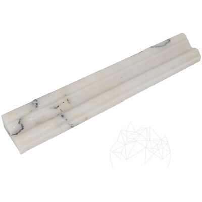 PIATRAONLINE Bagheta M17 Marmura Calacatta Lilac, 4.8 x 30.5 cm PIATRAONLINE Bagheta M17 Marmura Calacatta Lilac, 4.8 x 30.5 cm