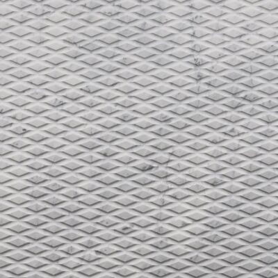 PIATRAONLINE Lastra Marmura Carrara White Rombo Extreme Design 2CM PIATRAONLINE Lastra Marmura Carrara White Rombo Extreme Design 2CM