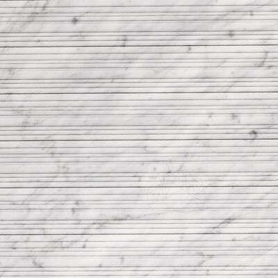 PIATRAONLINE Lastra Marmura Carrara White Step Design 2CM PIATRAONLINE Lastra Marmura Carrara White Step Design 2CM
