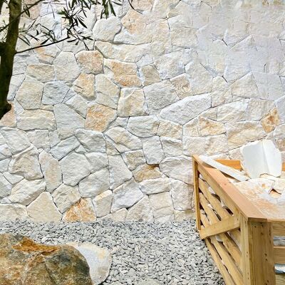 PIATRAONLINE Marmura Poligonala Rock Face Vintage Thasos PIATRAONLINE Marmura Poligonala Rock Face Vintage Thasos