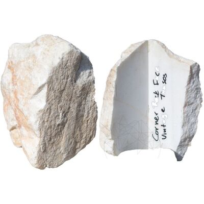 PIATRAONLINE Marmura Poligonala Rock Face Vintage Thasos (Coltar) PIATRAONLINE Marmura Poligonala Rock Face Vintage Thasos (Coltar)
