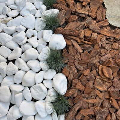 PIATRAONLINE Pebbles Marmura Alba Thassos, 3-6 cm PIATRAONLINE Pebbles Marmura Alba Thassos, 3-6 cm