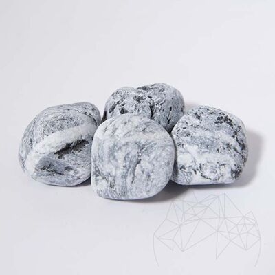 PIATRAONLINE Pebbles Silver, 6-10 cm Sac 20 kg PIATRAONLINE Pebbles Silver, 6-10 cm Sac 20 kg
