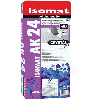 PIATRAONLINE ISOMAT AK-24 Crystal Gel - Adeziv extra-flexibil pentru marmura, gresie portelanata si piatra,alb transparent, 25 kg PIATRAONLINE ISOMAT AK-24 Crystal Gel - Adeziv extra-flexibil pentru marmura, gresie portelanata si piatra,alb transparent, 25 kg