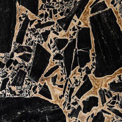 PIATRAONLINE Lastra Marmura Black Leopard, 0.7 cm PIATRAONLINE Lastra Marmura Black Leopard, 0.7 cm