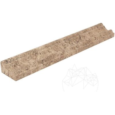 PIATRAONLINE Bagheta M17 Travertin Latte, 4.8 x 30.5 cm PIATRAONLINE Bagheta M17 Travertin Latte, 4.8 x 30.5 cm