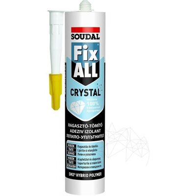 PIATRAONLINE Adeziv - Soudal FIX ALL Crystal, 290 ml (Transparent) PIATRAONLINE Adeziv - Soudal FIX ALL Crystal, 290 ml (Transparent)