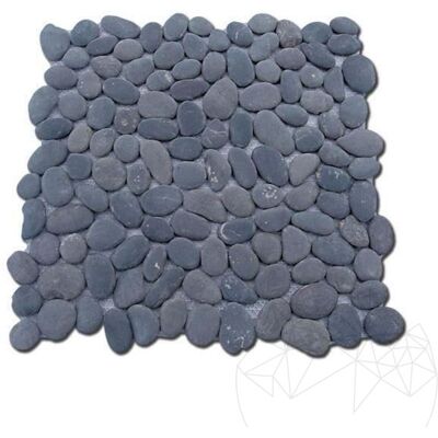 PIATRAONLINE Mozaic Pebbles Black Mat PIATRAONLINE Mozaic Pebbles Black Mat