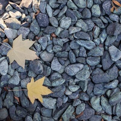 PIATRAONLINE Pebbles Marmura Verde, 2-4 cm Sac 20 kg PIATRAONLINE Pebbles Marmura Verde, 2-4 cm Sac 20 kg