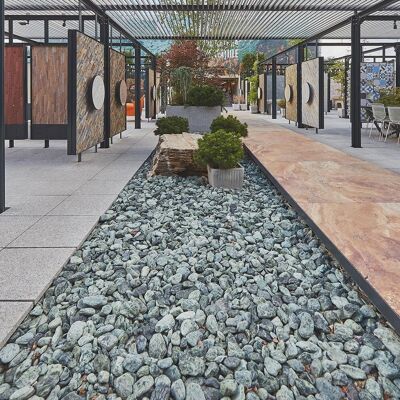 PIATRAONLINE Pebbles Marmura Verde, 2-4 cm PIATRAONLINE Pebbles Marmura Verde, 2-4 cm
