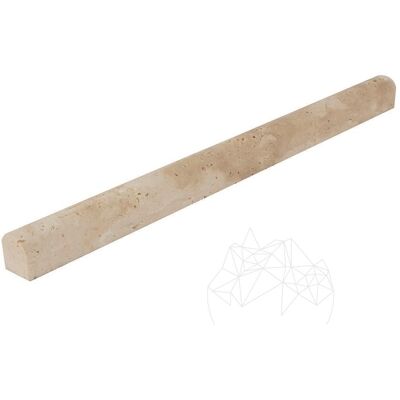 PIATRAONLINE Bagheta M1 Travertin Classic, 2 x 2 x 30.5 cm PIATRAONLINE Bagheta M1 Travertin Classic, 2 x 2 x 30.5 cm