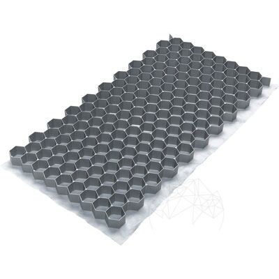 PIATRAONLINE Profil fagure pentru stabilizarea pietrisului, gri, 1176 x 764 x 32 mm PIATRAONLINE Profil fagure pentru stabilizarea pietrisului, gri, 1176 x 764 x 32 mm