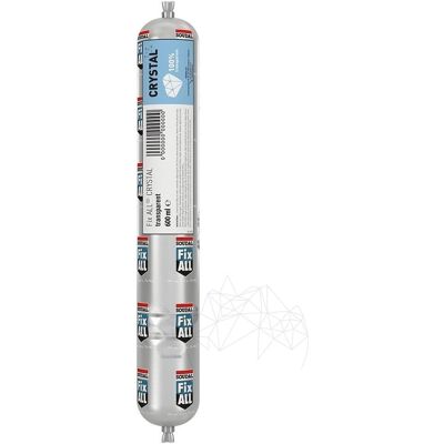 PIATRAONLINE Adeziv - Soudal FIX ALL Crystal (transparent), 600 ml PIATRAONLINE Adeziv - Soudal FIX ALL Crystal (transparent), 600 ml