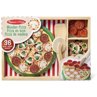 Set de petrecere cu pizza Melissa & Doug Set de petrecere cu pizza Melissa & Doug