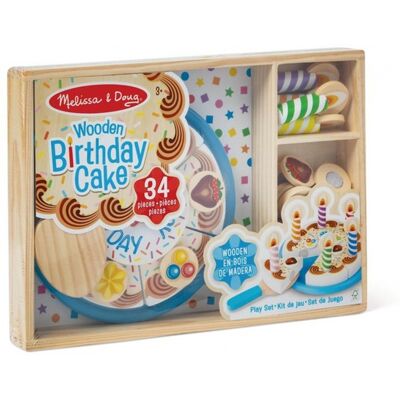 Set de tort aniversar Melissa & Doug Set de tort aniversar Melissa & Doug