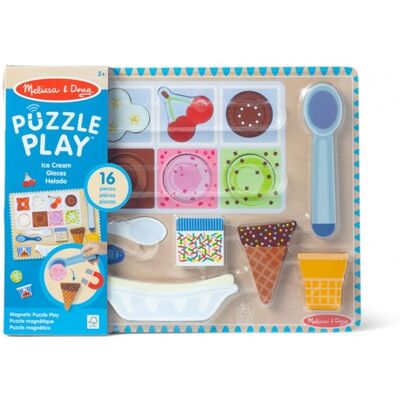 Melissa & Doug puzzle magnetic din lemn înghețată Melissa & Doug puzzle magnetic din lemn înghețată