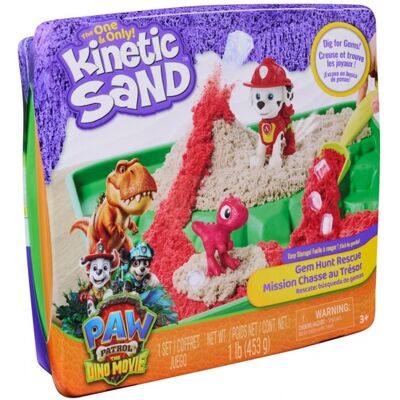 Kinetic Sand Patrula Cățelușilor The Dino Movie: set cu figurina Marshall Kinetic Sand Patrula Cățelușilor The Dino Movie: set cu figurina Marshall