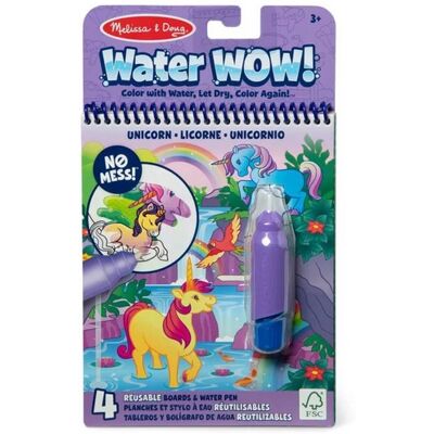 Melissa & Doug Water WOW magie cu apă unicorn Melissa & Doug Water WOW magie cu apă unicorn