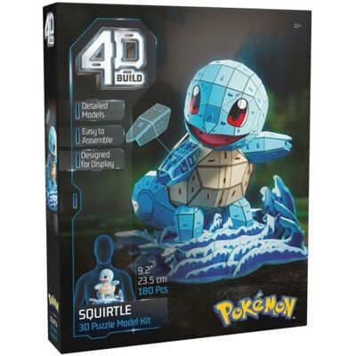 4D Build Puzzle Pokémon Squirtle 3D 4D Build Puzzle Pokémon Squirtle 3D