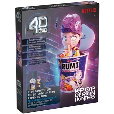 4D Build Puzzle K-pop castron ramen 3D 4D Build Puzzle K-pop castron ramen 3D