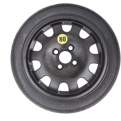 Set - Roată de rezervă FORD FIESTA VII R16 4x108x63,3 + cheie pentru roti + cric + husă pentru cric Set - Roată de rezervă FORD FIESTA VII R16 4x108x63,3 + cheie pentru roti + cric + husă pentru cric