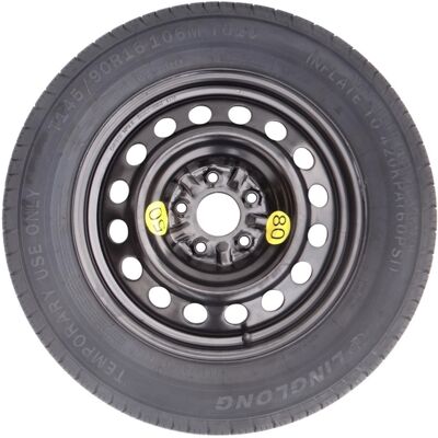 Set - Roată de rezervă DACIA DUSTER II R16 5x114,3x66 + cheie pentru roti + cric + husă pentru cric Set - Roată de rezervă DACIA DUSTER II R16 5x114,3x66 + cheie pentru roti + cric + husă pentru cric