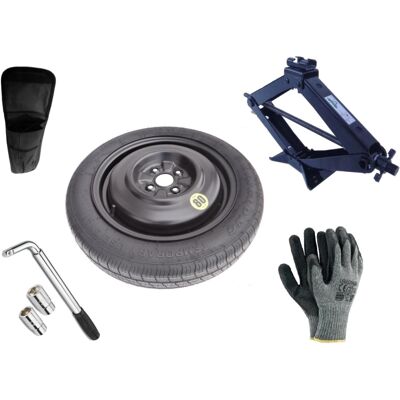 Set - Roată de rezervă LADA LARGUS CROSS R15 4x100x60,1 + cheie pentru roti + cric + husă pentru cric Set - Roată de rezervă LADA LARGUS CROSS R15 4x100x60,1 + cheie pentru roti + cric + husă pentru cric