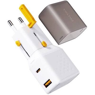 Voltme VITO Go EzTravel Încărcător de călătorie 35W (alb) Voltme VITO Go EzTravel Încărcător de călătorie 35W (alb)