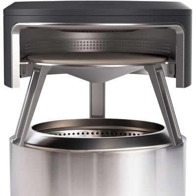 Solo Stove Accesoriu pentru pizza pentru aragazul Yukon Solo Solo Stove Accesoriu pentru pizza pentru aragazul Yukon Solo