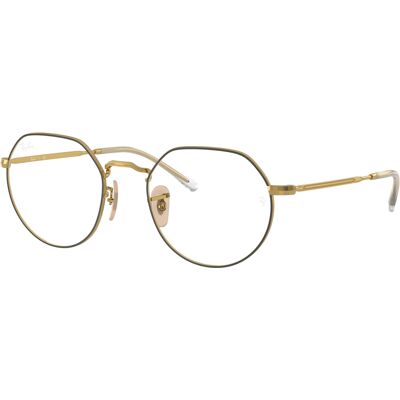Ray-Ban RX6465 2890 Ochelari Unisex Negru Auriu Ray-Ban RX6465 2890 Ochelari Unisex Negru Auriu