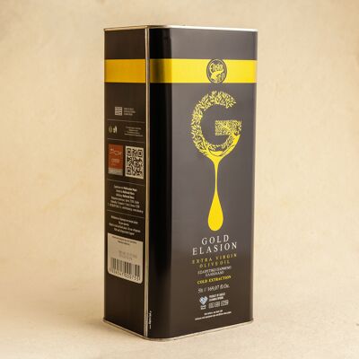 Elasion Ulei de masline extravirgin 0.3% aciditate 5 L - presat la rece RECOLTA NOUA Elasion Ulei de masline extravirgin 0.3% aciditate 5 L - presat la rece RECOLTA NOUA
