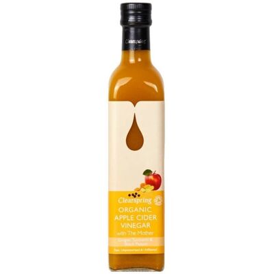 CLEARSPRING - Oțet de mere - Ghimbir - Vinegar CLEARSPRING - Oțet de mere - Ghimbir - Vinegar