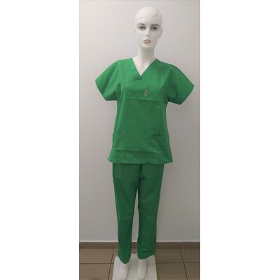 TRIAMED Bluza medicala de culoare verde - model unisex - 52 TRIAMED Bluza medicala de culoare verde - model unisex - 52
