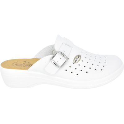 FLY FLOT Saboti dama simpli alb FF0130-M 40 FLY FLOT Saboti dama simpli alb FF0130-M 40