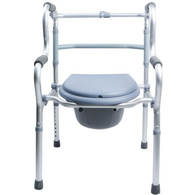 JIANLIAN HOMECARE PRODUCTS Cadru de mers cu dublu sprijin si vas WC, JL9633L JIANLIAN HOMECARE PRODUCTS Cadru de mers cu dublu sprijin si vas WC, JL9633L