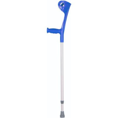 JIANLIAN HOMECARE PRODUCTS Carja metalica cu sprijin pe antebrat JL937L, reglabila, albastra, 1 bucata JIANLIAN HOMECARE PRODUCTS Carja metalica cu sprijin pe antebrat JL937L, reglabila, albastra, 1 bucata