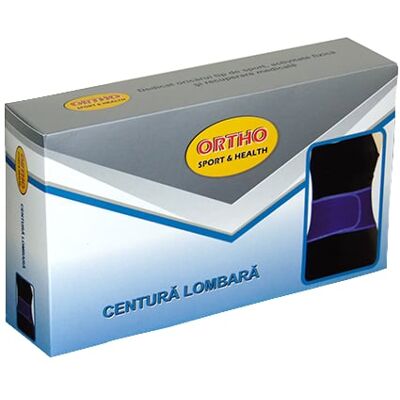 ORTHO SPORT & HEALTH Centura lombara din neopren - M ORTHO SPORT & HEALTH Centura lombara din neopren - M