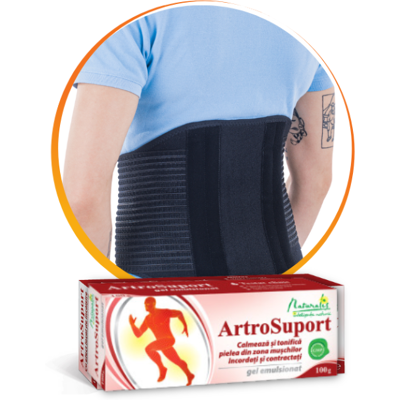 ArtroSuport gel emulsionat, 100 g, Naturalis ArtroSuport gel emulsionat, 100 g, Naturalis