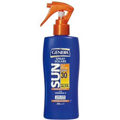 Genera SUN Spray solar SPF30, 200ml Genera SUN Spray solar SPF30, 200ml