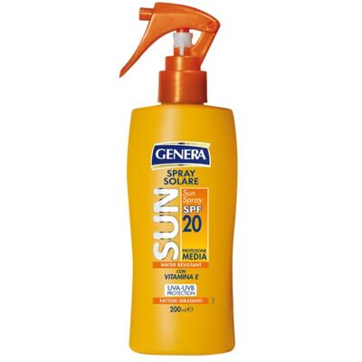 Genera SUN Spray SPF20, 200ml Genera SUN Spray SPF20, 200ml