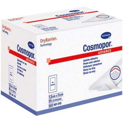 Paul Hartmann AG Cosmopor Advance Bandaj de Rănire 6x10 cm - Wound Dressing Paul Hartmann AG Cosmopor Advance Bandaj de Rănire 6x10 cm - Wound Dressing