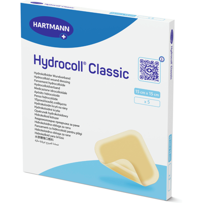 Pansamente Hydrocoll Clasic, 15*15 cm, 5 bucati, Hartmann Pansamente Hydrocoll Clasic, 15*15 cm, 5 bucati, Hartmann
