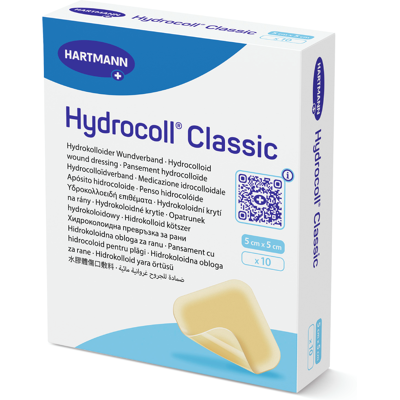 Pansamente Hydrocoll Clasic, 5*5 cm, 10 bucati, Hartmann Pansamente Hydrocoll Clasic, 5*5 cm, 10 bucati, Hartmann