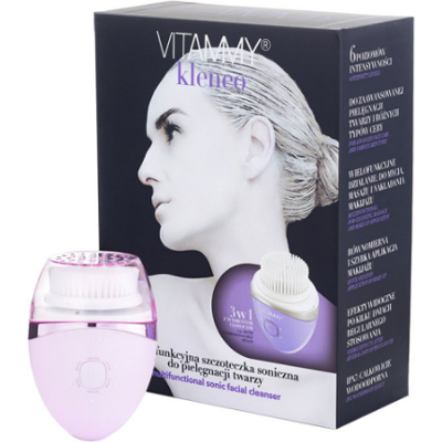 Perie sonica multifunctionala pentru ingrijirea fetei Vitammy Kleneo Perie sonica multifunctionala pentru ingrijirea fetei Vitammy Kleneo