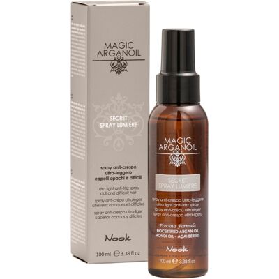 Balsam Spray Nook Magic Argan Oil Spray Lumiere Anti-Frizz, Cantitate: 100 ml Balsam Spray Nook Magic Argan Oil Spray Lumiere Anti-Frizz, Cantitate: 100 ml