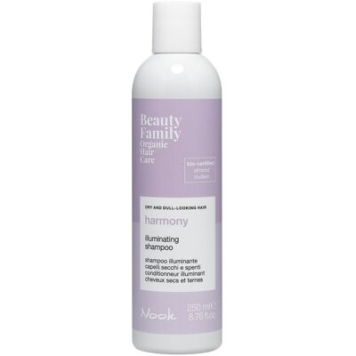 Șampon Organic Pentru Strălucirea Părului Uscat Și Tern Nook Beauty Family Harmony Illuminating Shampoo 250ml Șampon Organic Pentru Strălucirea Părului Uscat Și Tern Nook Beauty Family Harmony Illuminating Shampoo 250ml