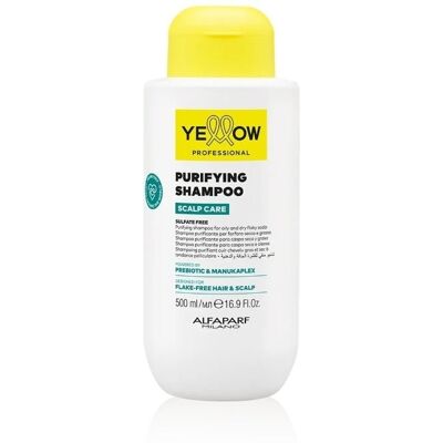 Șampon Purifiant pentru Scalp Gras 500 ml, Yellow Scalp Rebalancing Șampon Purifiant pentru Scalp Gras 500 ml, Yellow Scalp Rebalancing